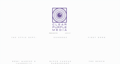 Desktop Screenshot of clearpurplemedia.com